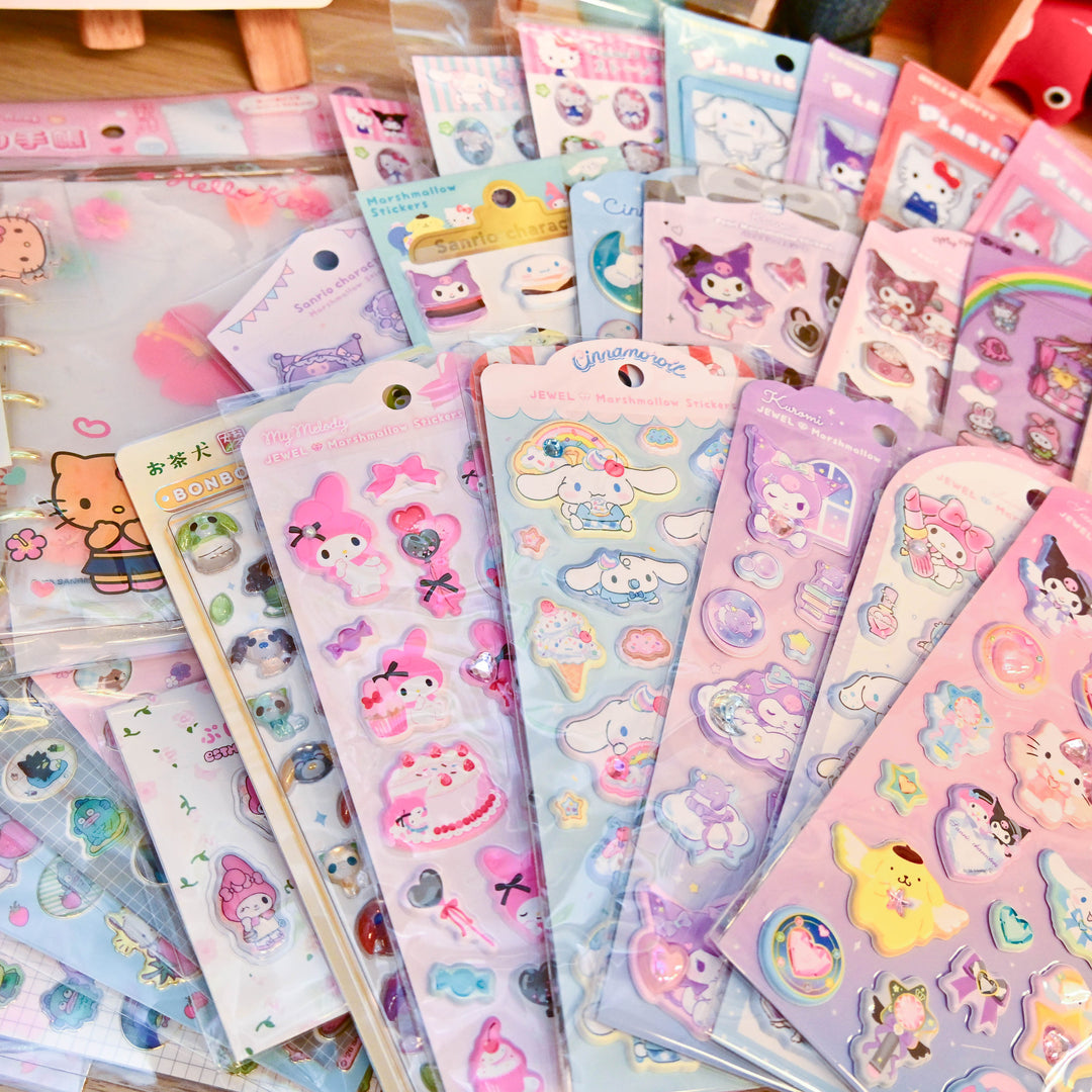 [LUCKY BAG] Rainbowholic Sanrio 3D Sticker Mega Bundle