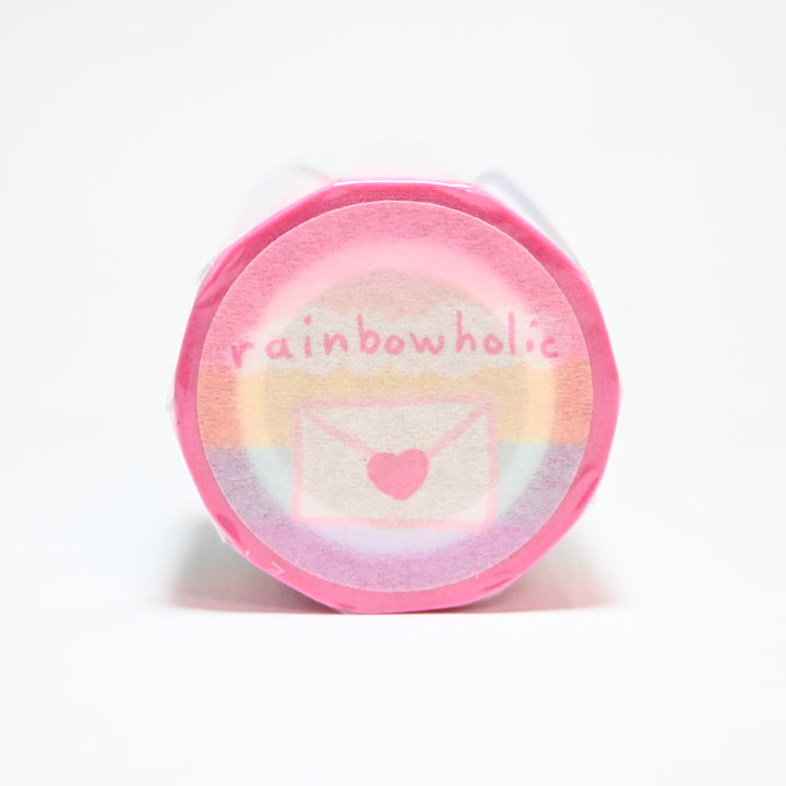 (MT048) Original Pastel Wide Rainbow Washi Tape 5cm