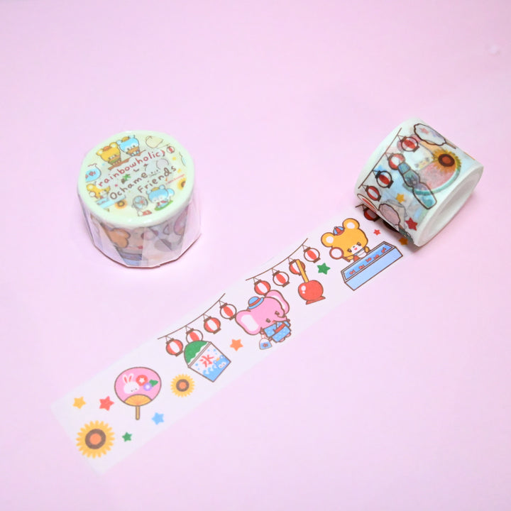 Rainbowholic x Ochame Friends Four Seasons Washi Tapes