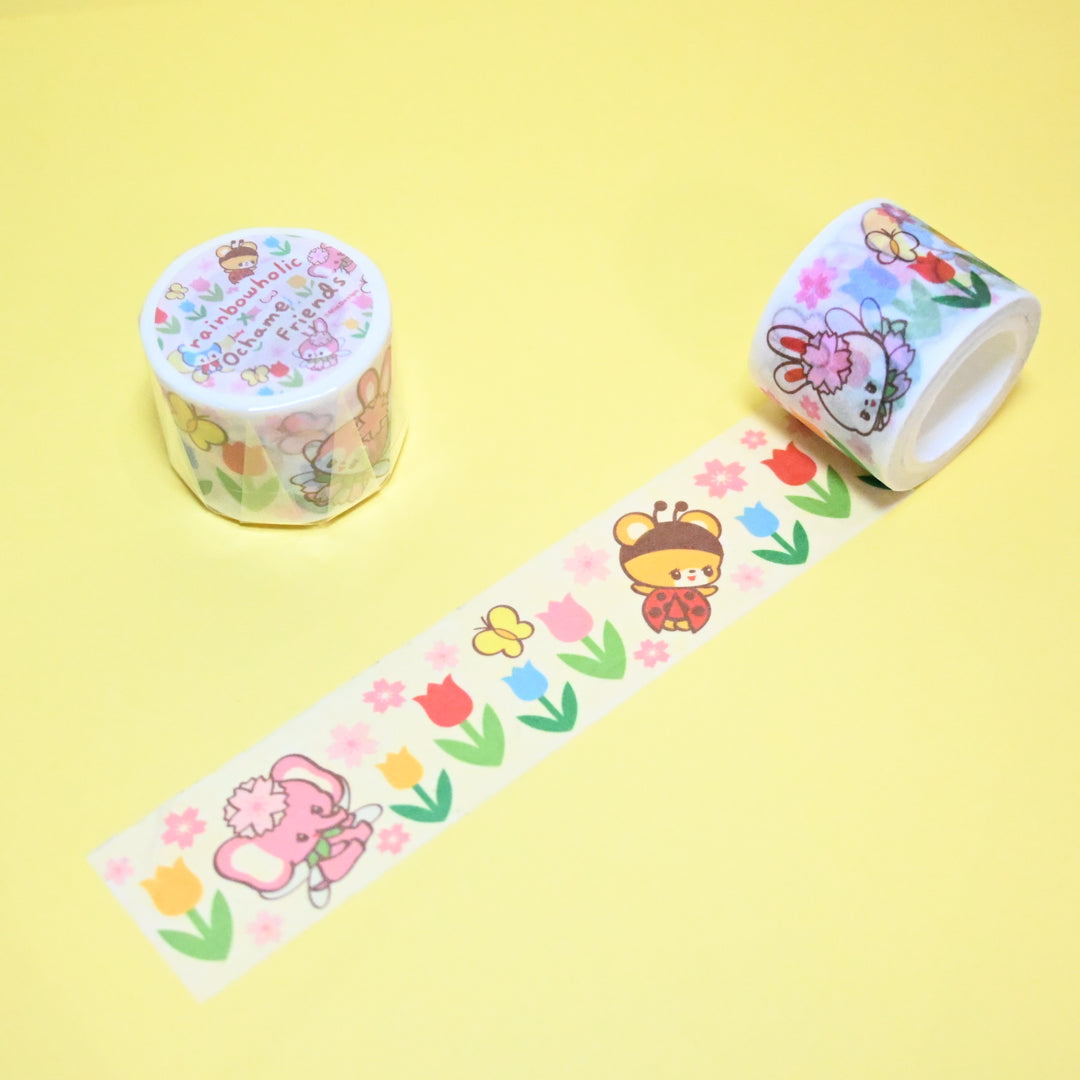 Rainbowholic x Ochame Friends Four Seasons Washi Tapes