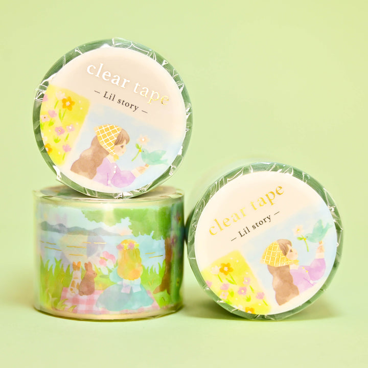 MINDWAVE Landscape Scenes Foiled Clear Tape 3cm