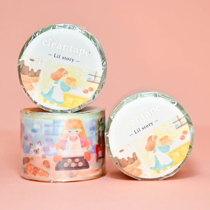 MINDWAVE Baking Foiled Clear Tape 3cm