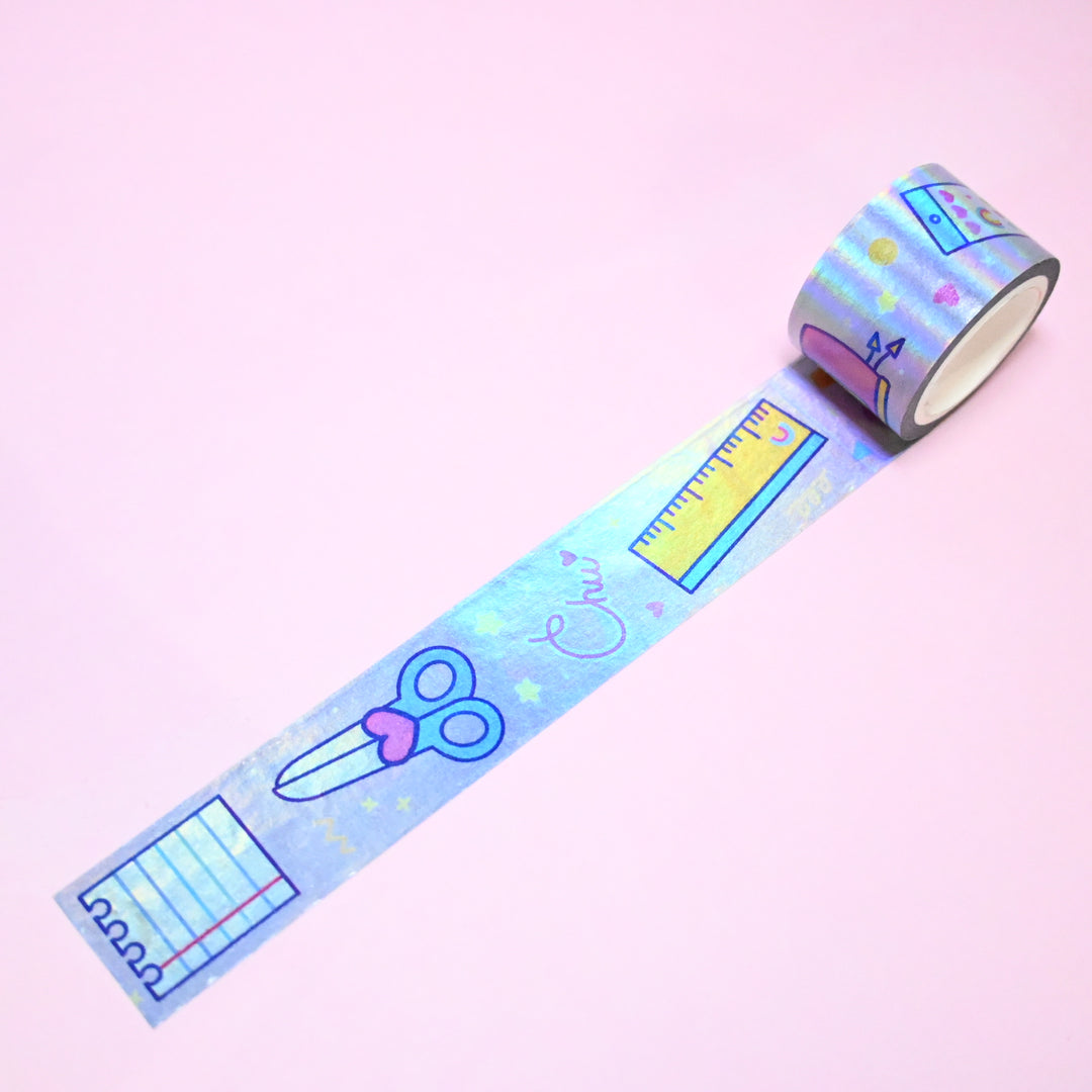 (MT125) Original Rainbowholic x Tazdaunicorn Neo City Pop 2.5CM Hologram Tape
