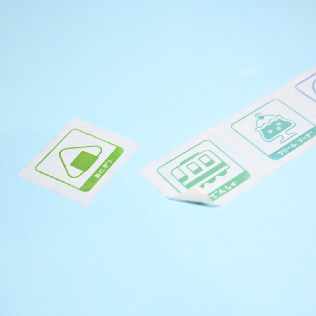 (MT116) Original Rainbowholic x Tazdaunicorn Rainbowholic Stamp Rally S1 3CM Easy Cut Washi Tape