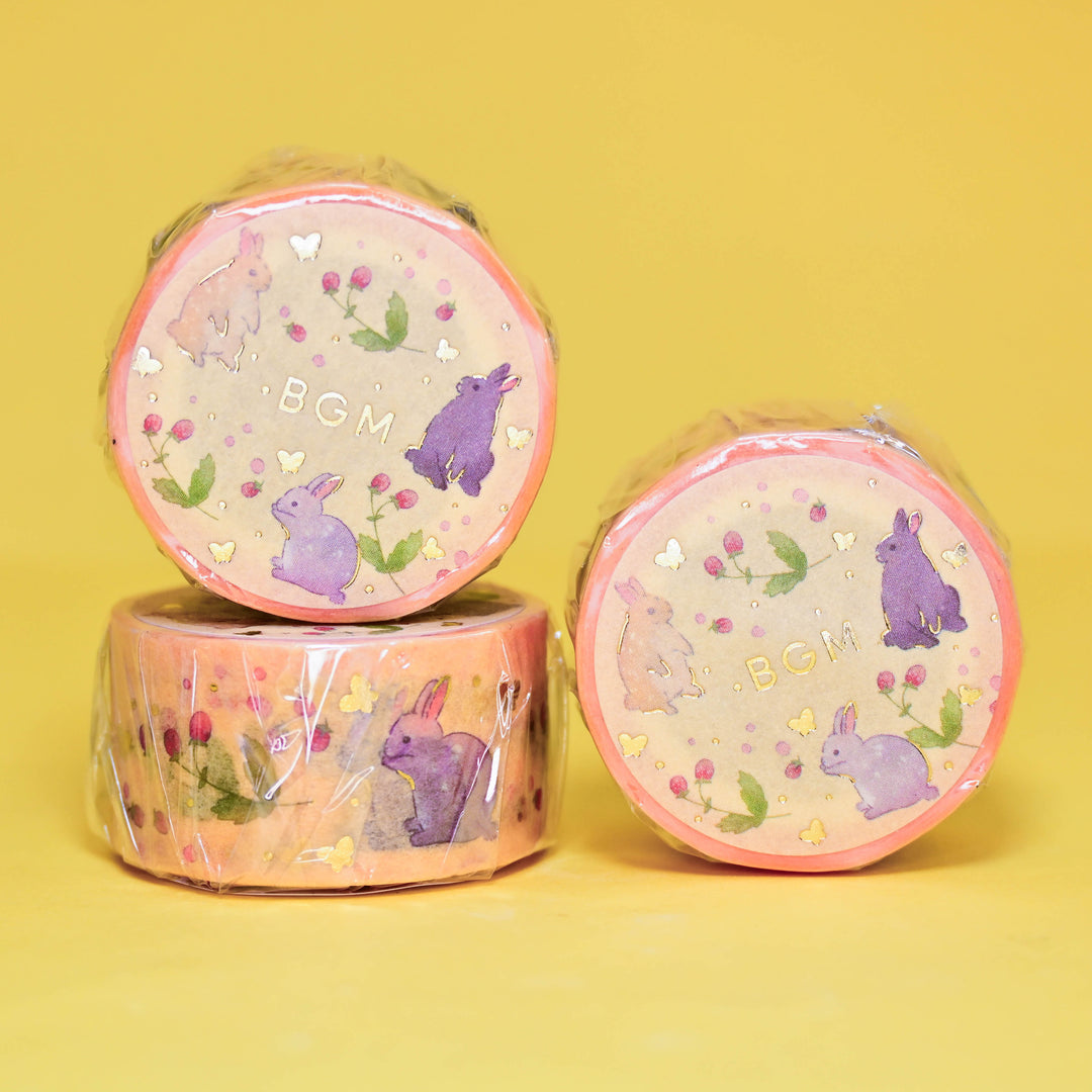BGM Bunny Berries Washi Tape 2cm