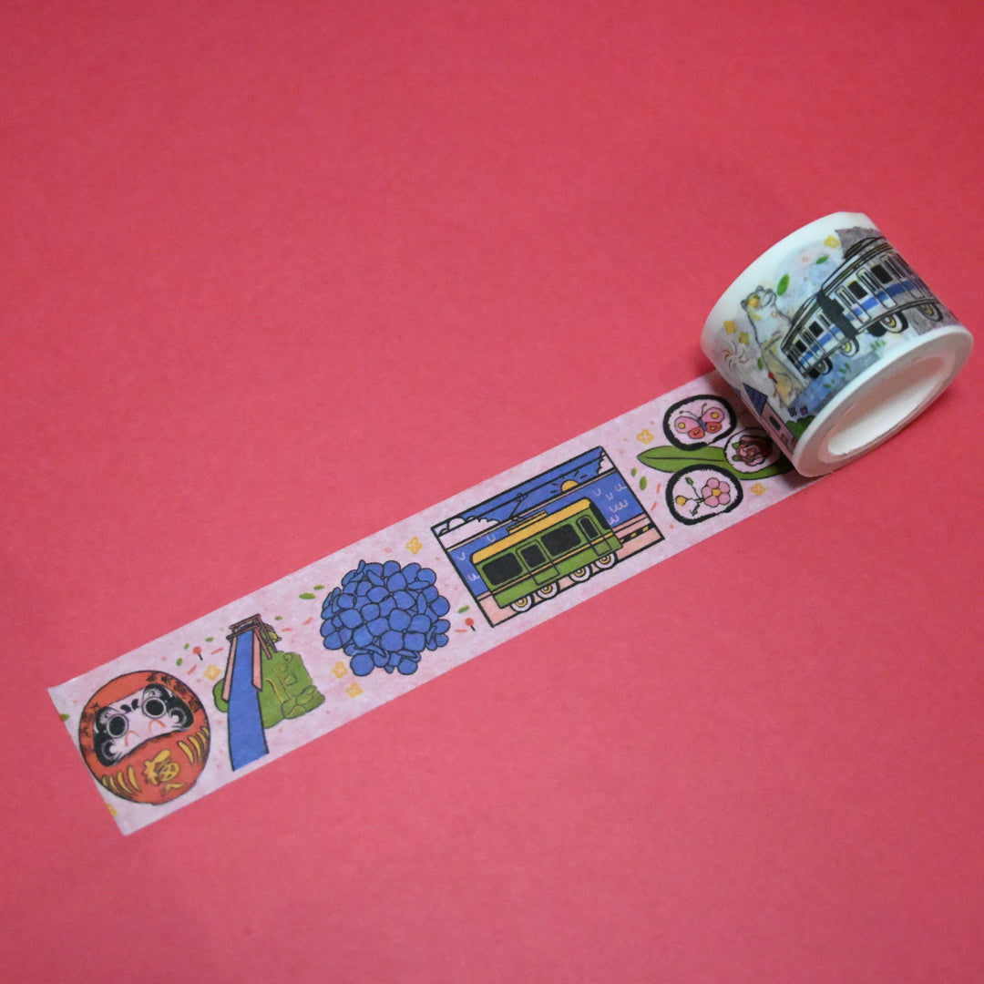 (MT055) Cinta washi de 3 cm de Rainbowholic x Tazdaunicorn, región de Kanto (Tokio, Saitama, Chiba, etc.)