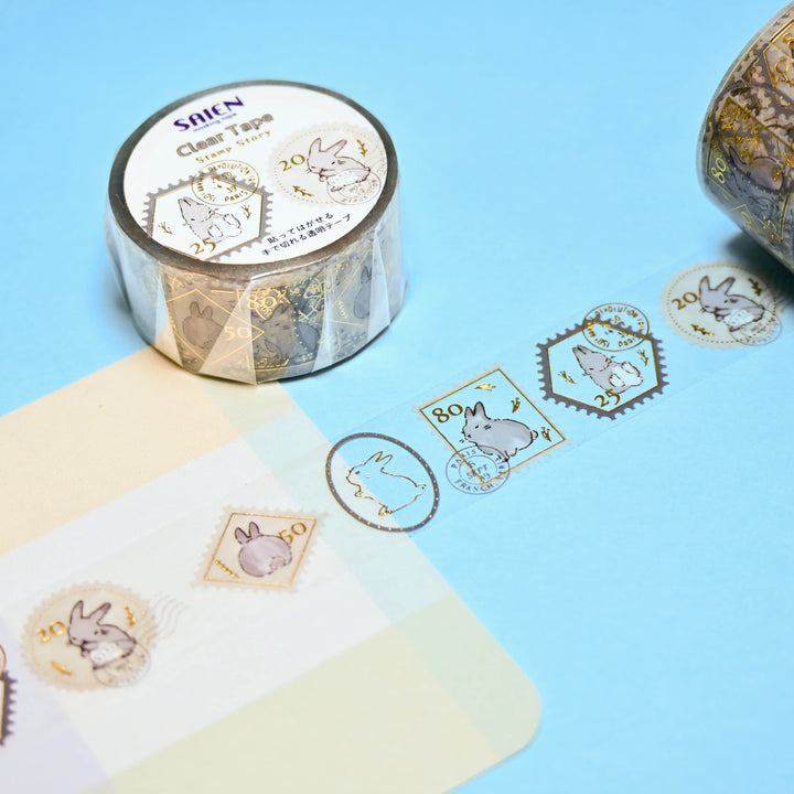 SAIEN Rabbit Clear Tape 2cm