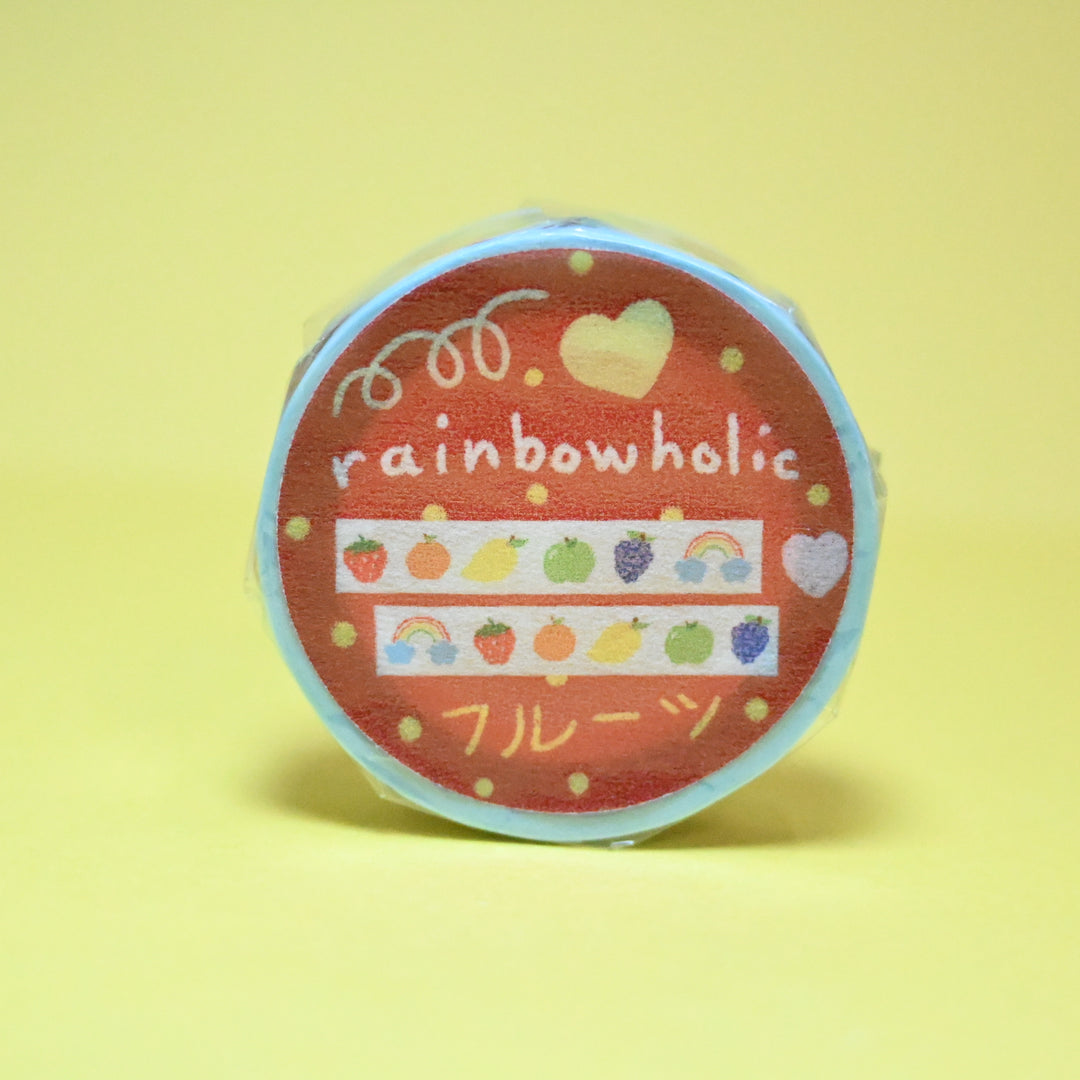 (MT011) Original Rainbow Fruits Washi Tape