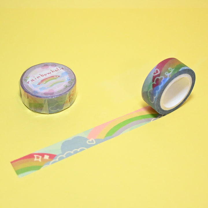 (MT005) Cinta washi original de Rainbow Connection