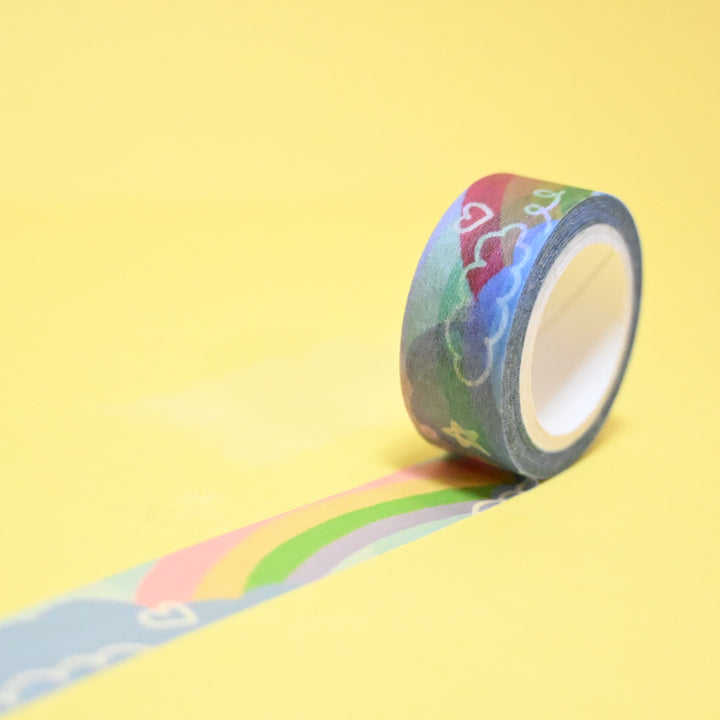 (MT005) Cinta washi original de Rainbow Connection