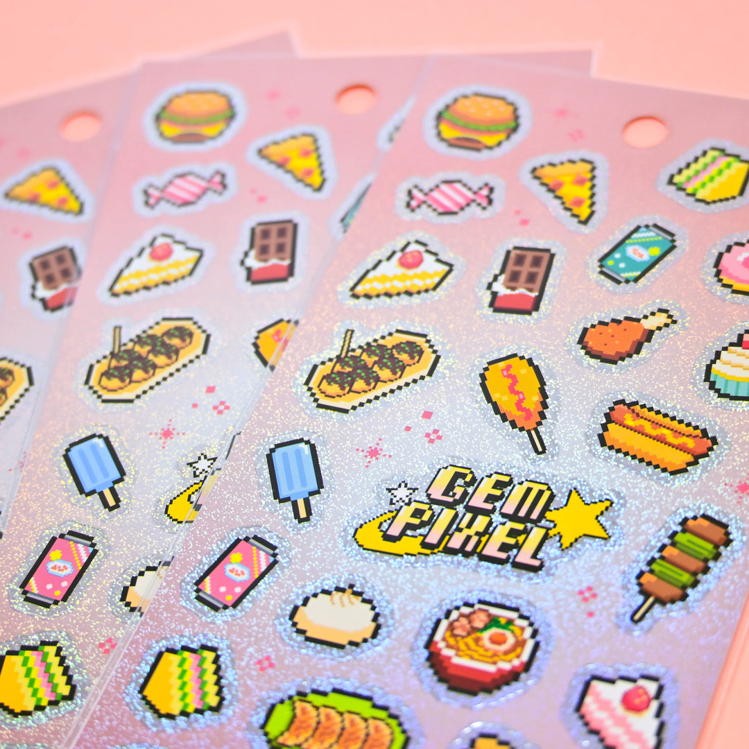 MINDWAVE Gem Pixel Junk Food
