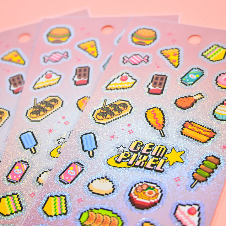 MINDWAVE Gem Pixel Junk Food