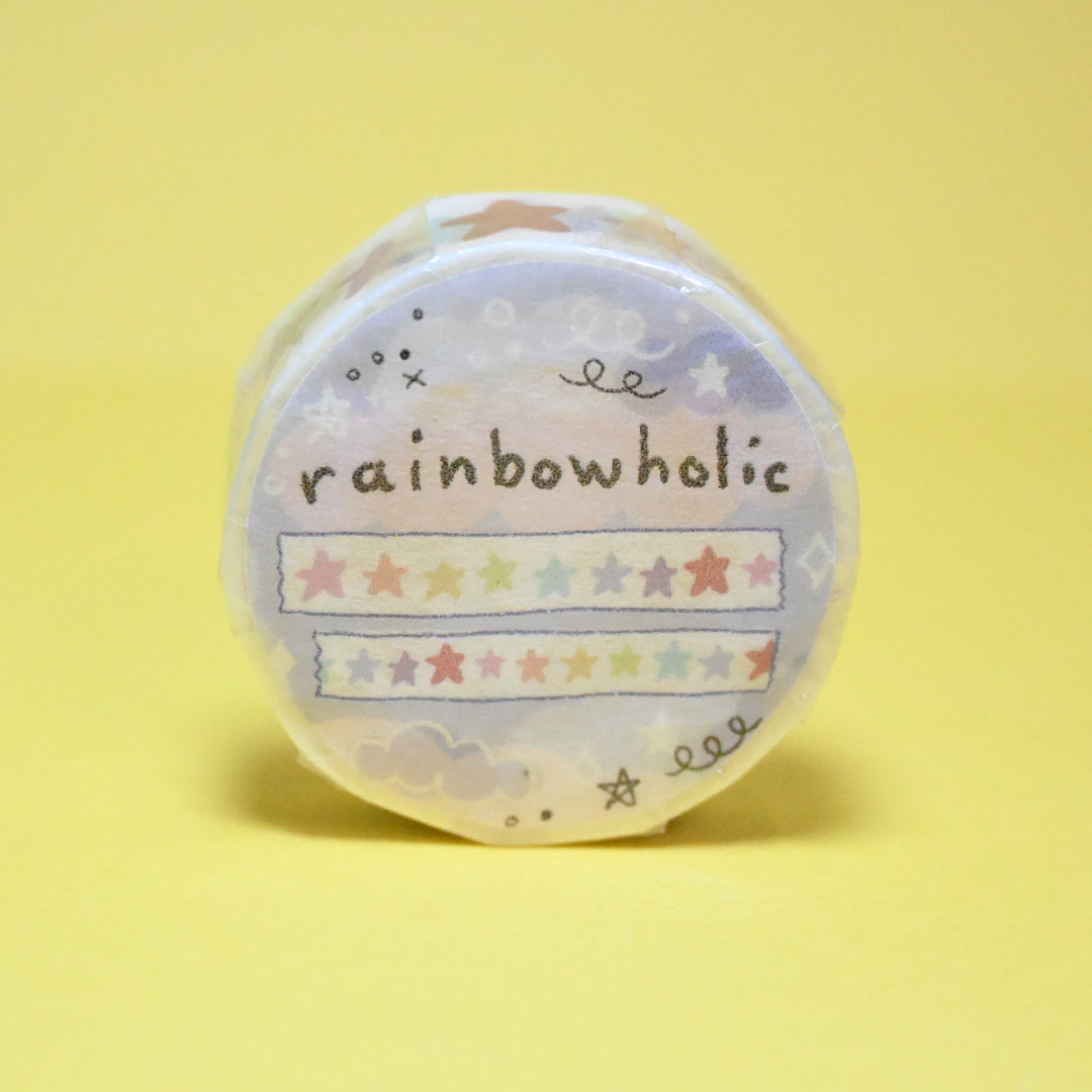 (MT013) Original Rainbow Stars Washi Tape