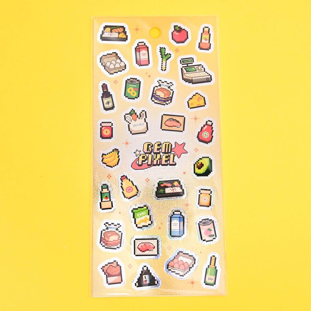 MINDWAVE Gem Pixel Grocery Shop