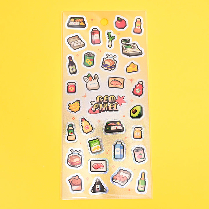 MINDWAVE Gem Pixel Grocery Shop