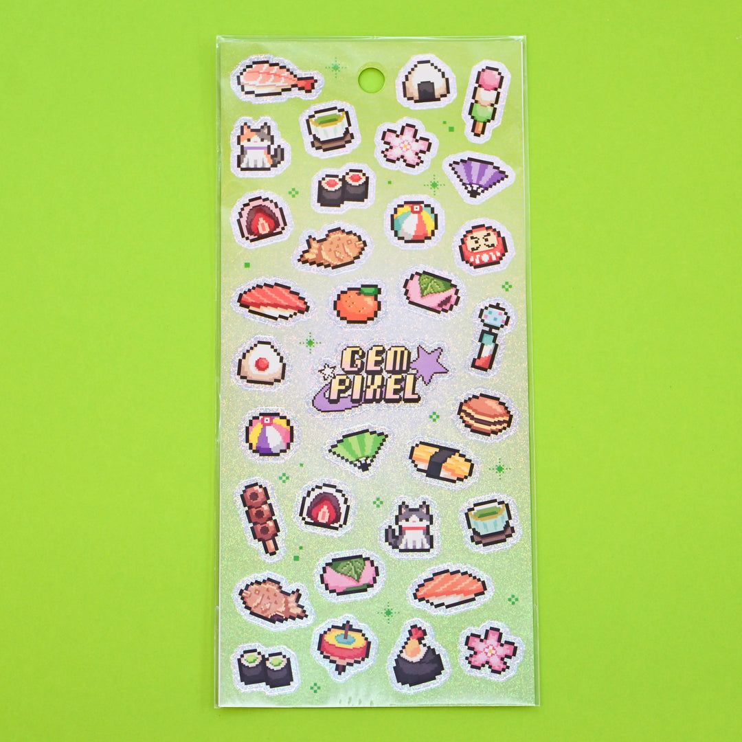 MINDWAVE Gem Pixel Japanese Food