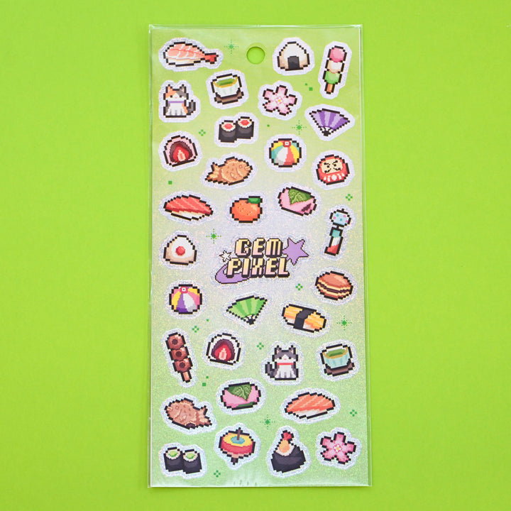 MINDWAVE Gem Pixel Japanese Food