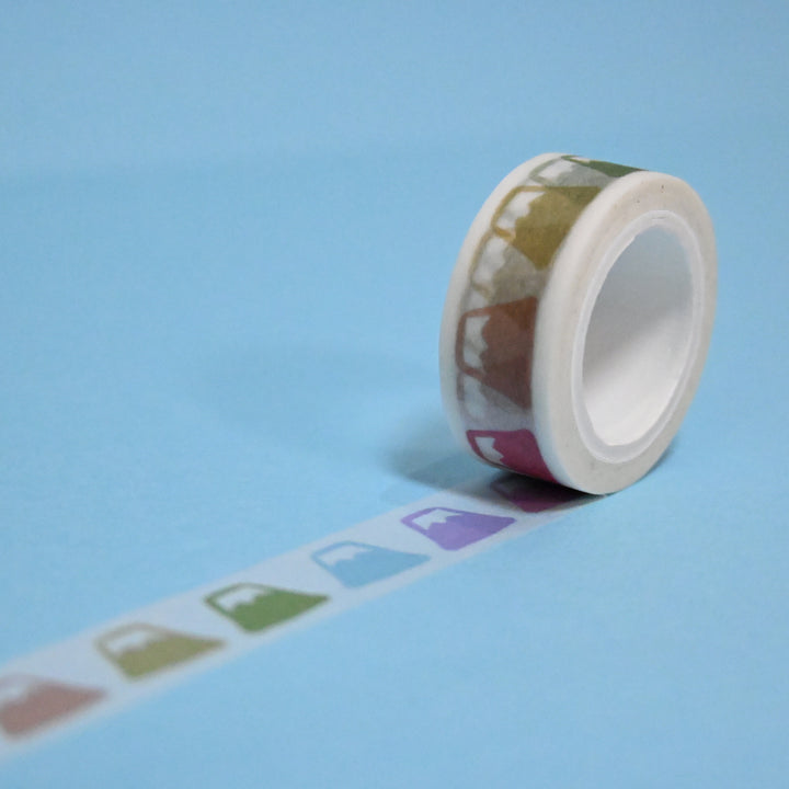 (MT062) Cinta washi original del monte Fuji de Rainbowholic