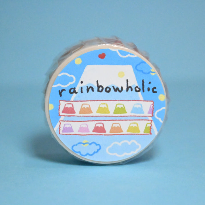 (MT062) Cinta washi original del monte Fuji de Rainbowholic
