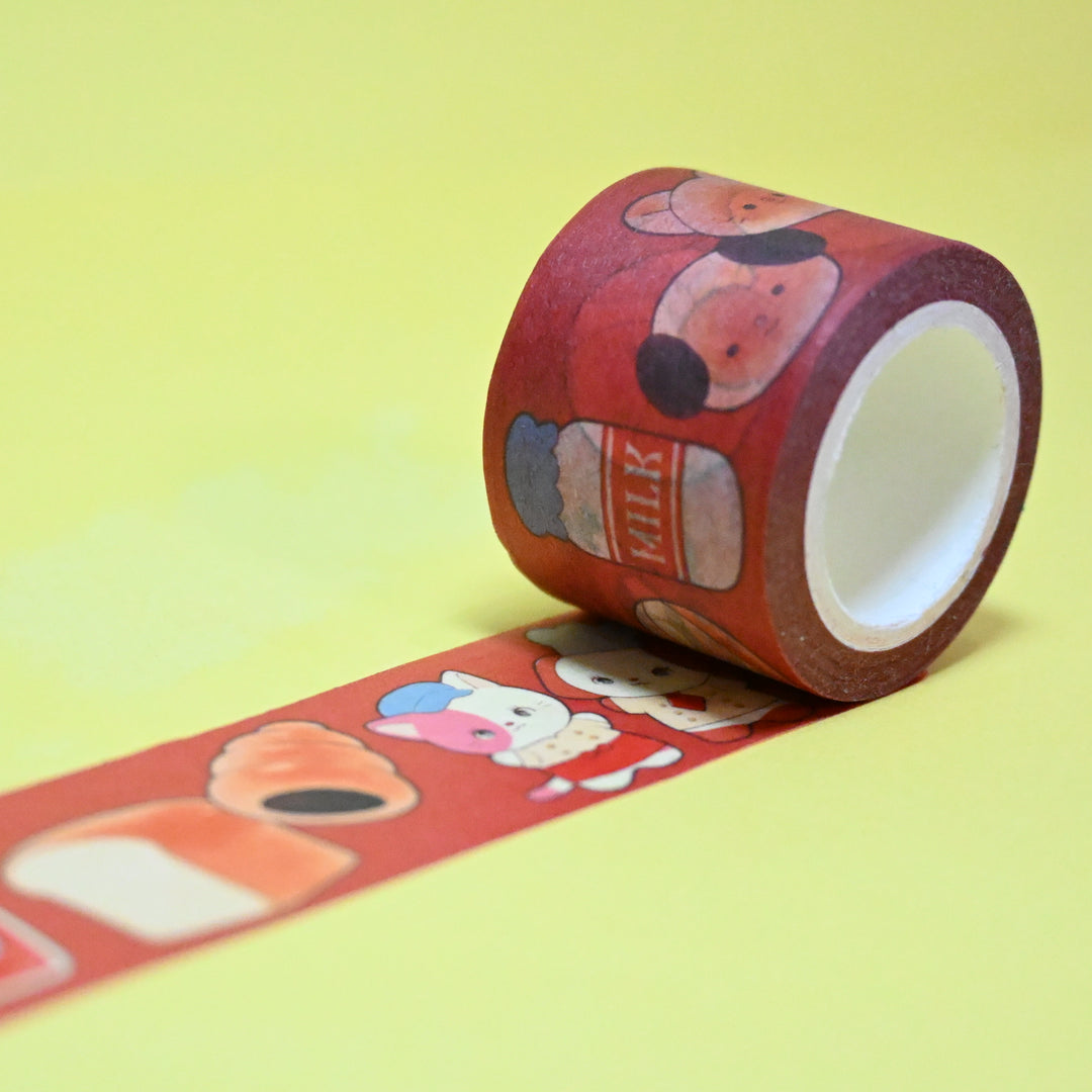 (MT082) Rainbowholic x oguchi Bakery 3cm Washi Tape