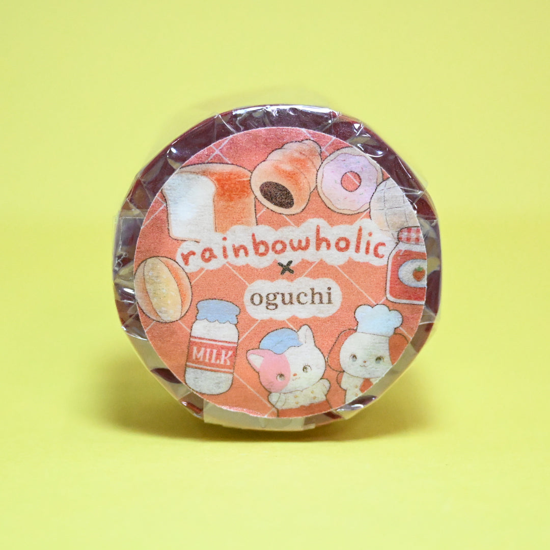(MT082) Rainbowholic x oguchi Bakery 3cm Washi Tape