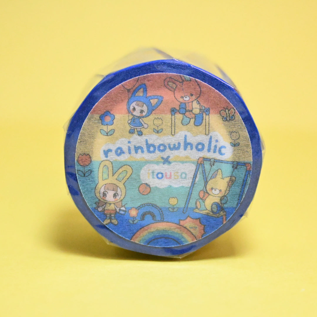 (MT084) Rainbowholic x itousa Playground 3cm Washi Tape
