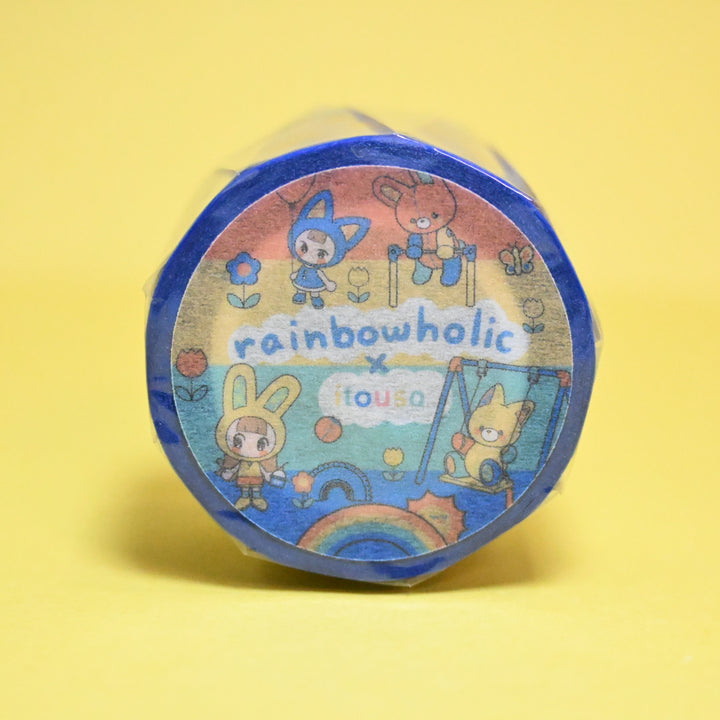 (MT084) Rainbowholic x itousa Playground 3cm Washi Tape