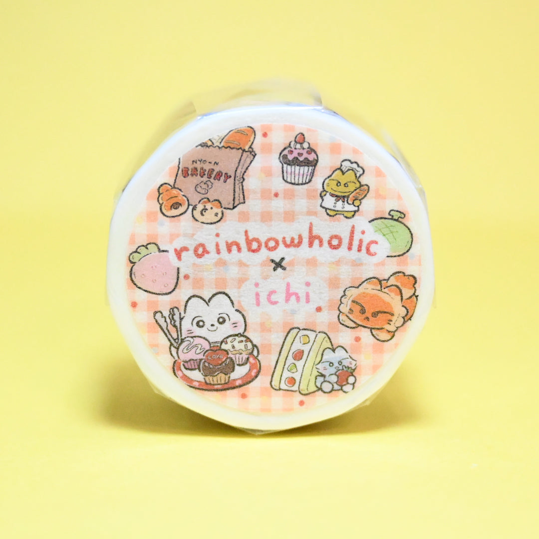 (MT086) Rainbowholic x Ichi Bakery 3cm Washi Tape