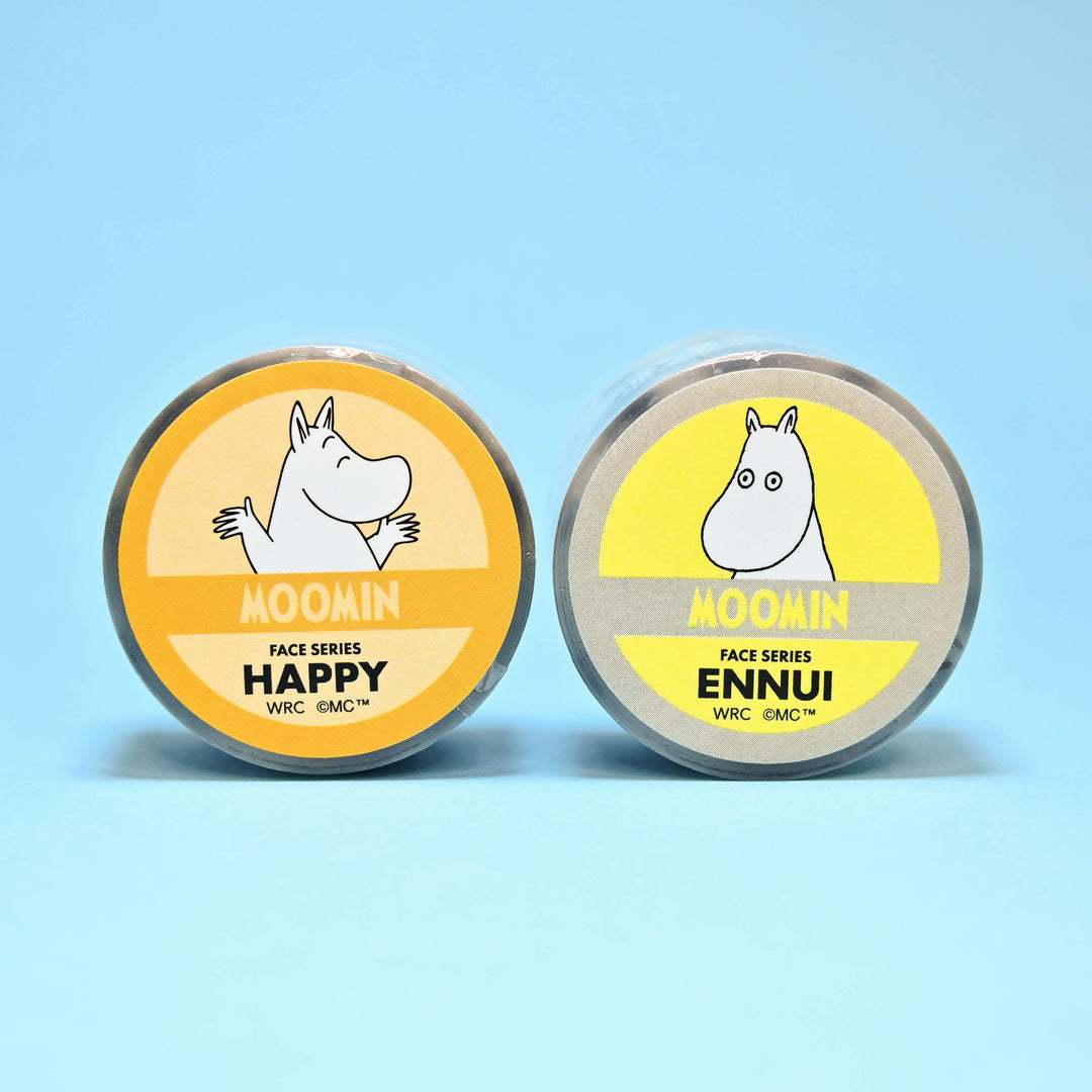 World Craft Moomin Moods Clear Tape Set (2 pcs.) 2.5cm