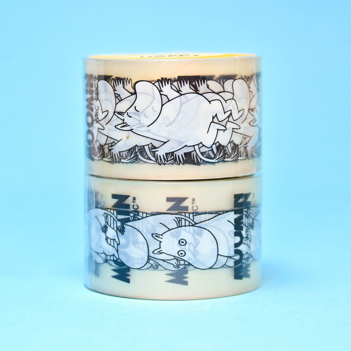 World Craft Moomin Moods Clear Tape Set (2 pcs.) 2.5cm