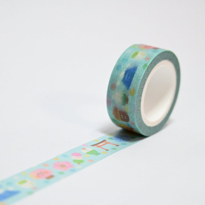 (MT115) Original Rainbowholic x Chichilittle Japan Travel Washi Tape