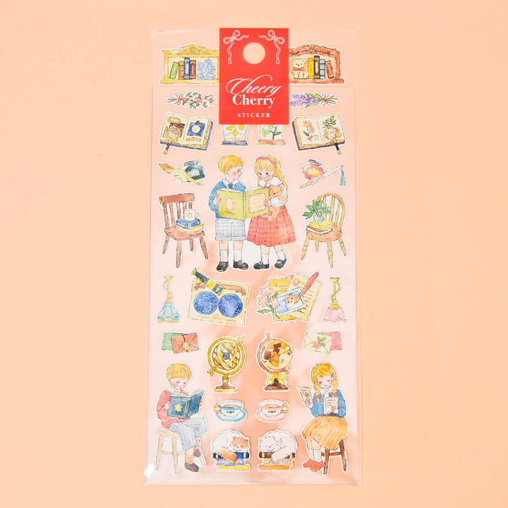 MINDWAVE Cheery Cherry Academia Sticker Sheet