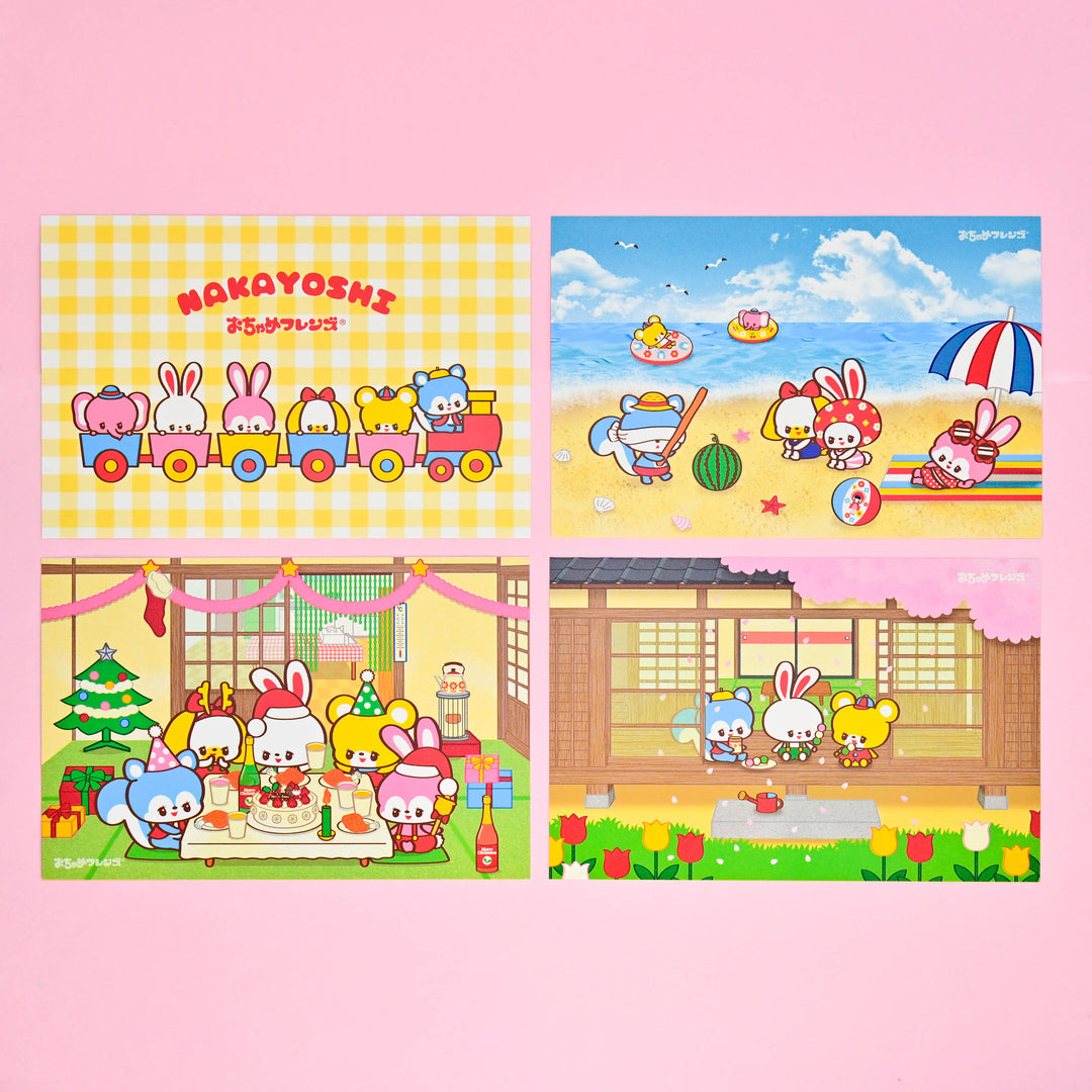 おちゃめフレンズ ポストカードセット（全8種）