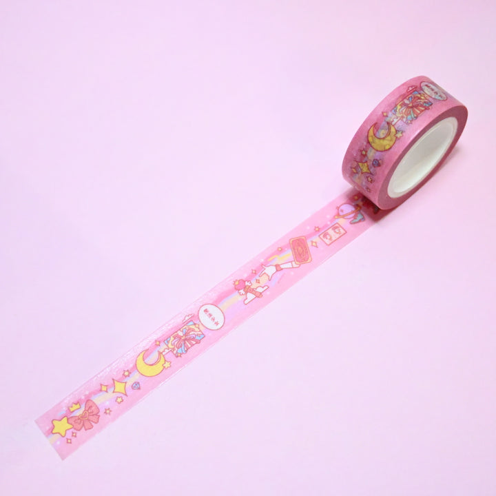 (MT142) Rainbowholic x Tazdaunicorn Mahou Shoujo Washi Tape