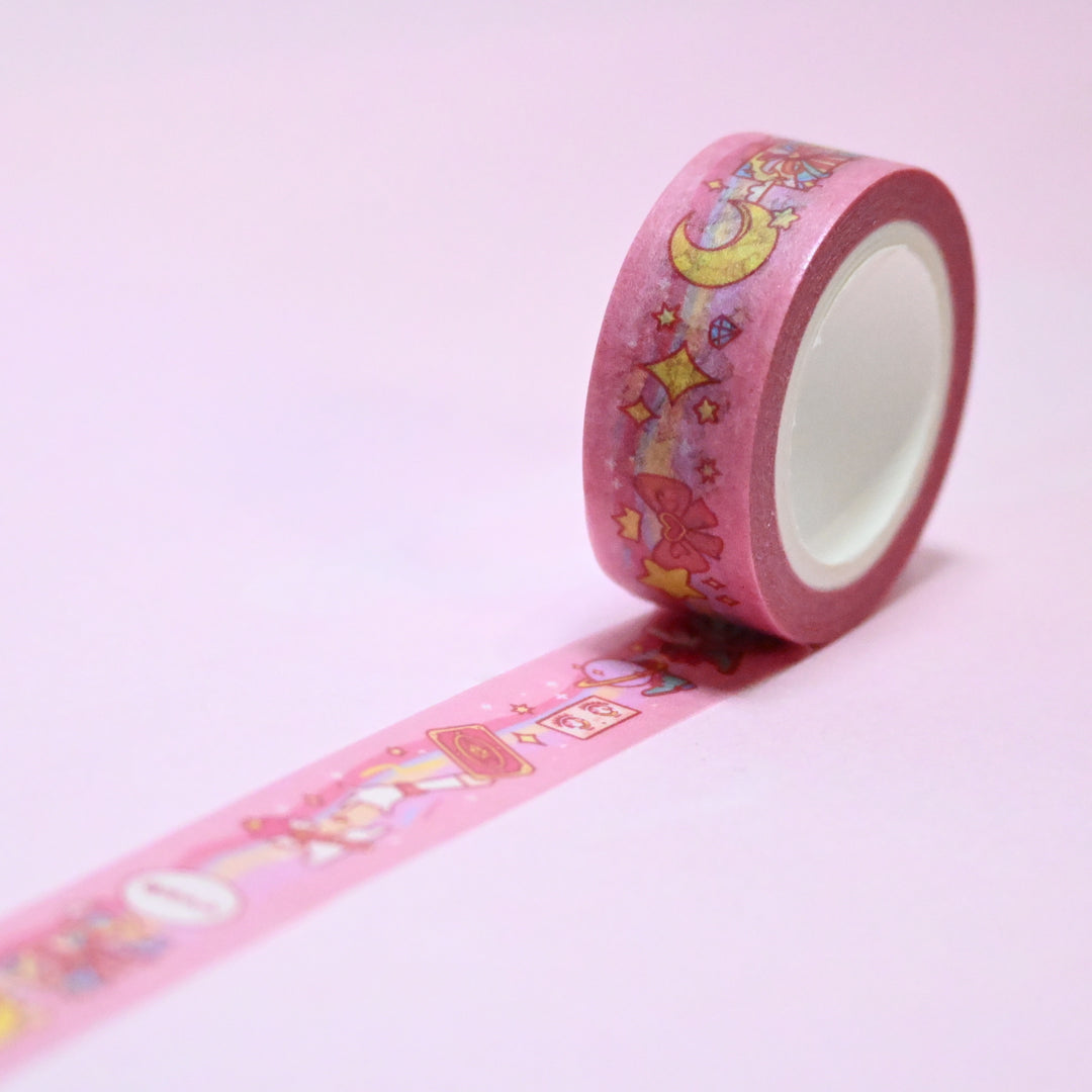 (MT142) Rainbowholic x Tazdaunicorn Mahou Shoujo Washi Tape
