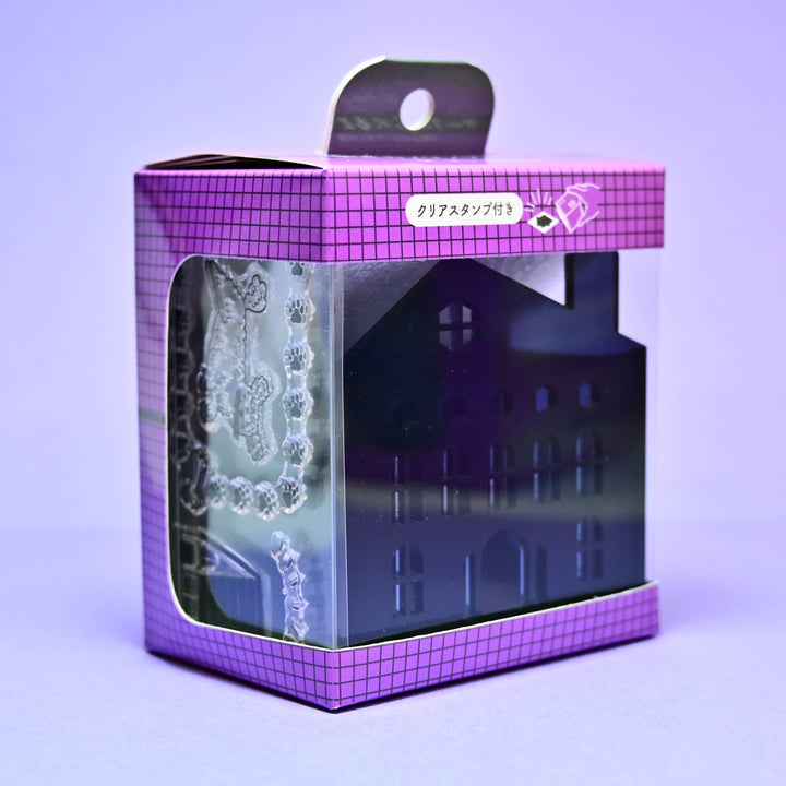 Komamono Lab Townscape Acrylic Stamp BIG Black