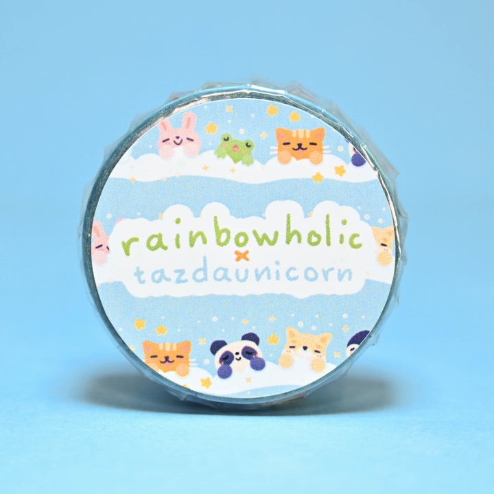 (MT152) Rainbowholic x Tazdaunicorn Nap Time Washi Tape