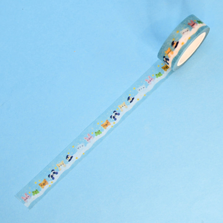 (MT152) Rainbowholic x Tazdaunicorn Nap Time Washi Tape