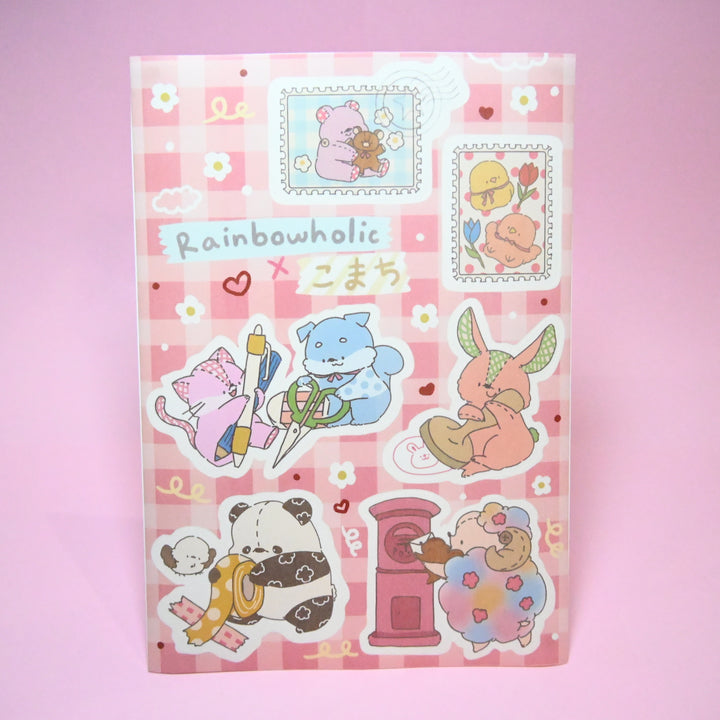 (ST037) Original Rainbowholic x Komachi Kawaii Atelier Sticker Set (2 sheets)