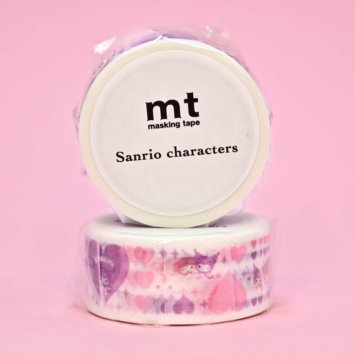 mt Sanrio My Melody and Kuromi Washi Tape 1.8cm