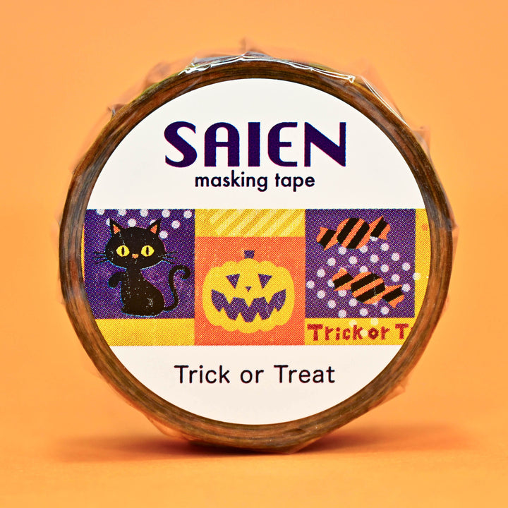 SAIEN Trick or Treat Washi Tape 1.5cm