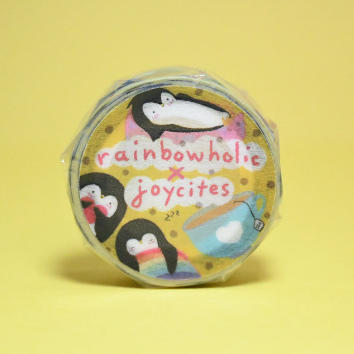 (MTSP006) Original Rainbowholic x joycites Penguin's Daily Life Washi Tape