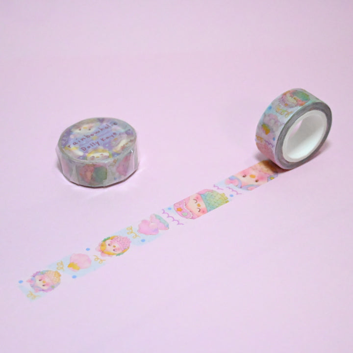 (MTSP005) Original Rainbowholic x Dolly Kaye Kawaii Amabie Washi Tape