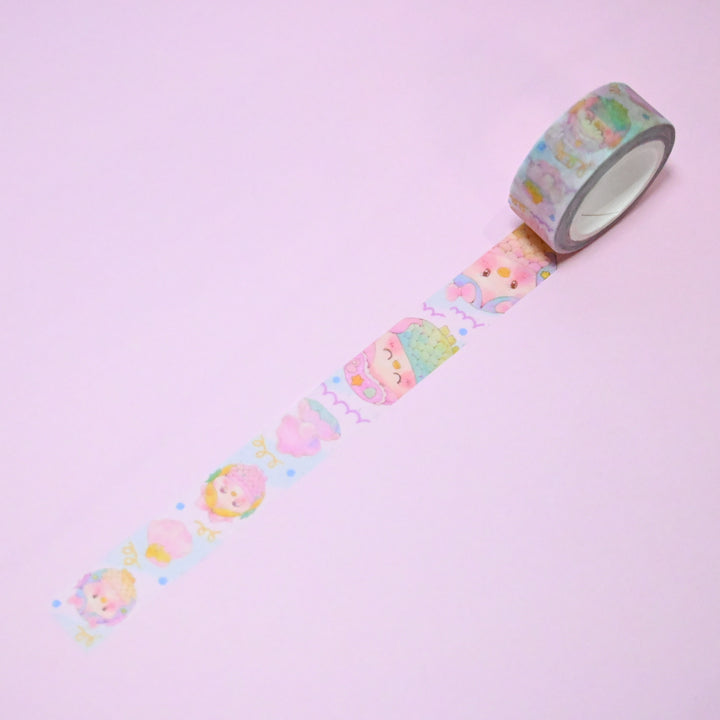 (MTSP005) Original Rainbowholic x Dolly Kaye Kawaii Amabie Washi Tape