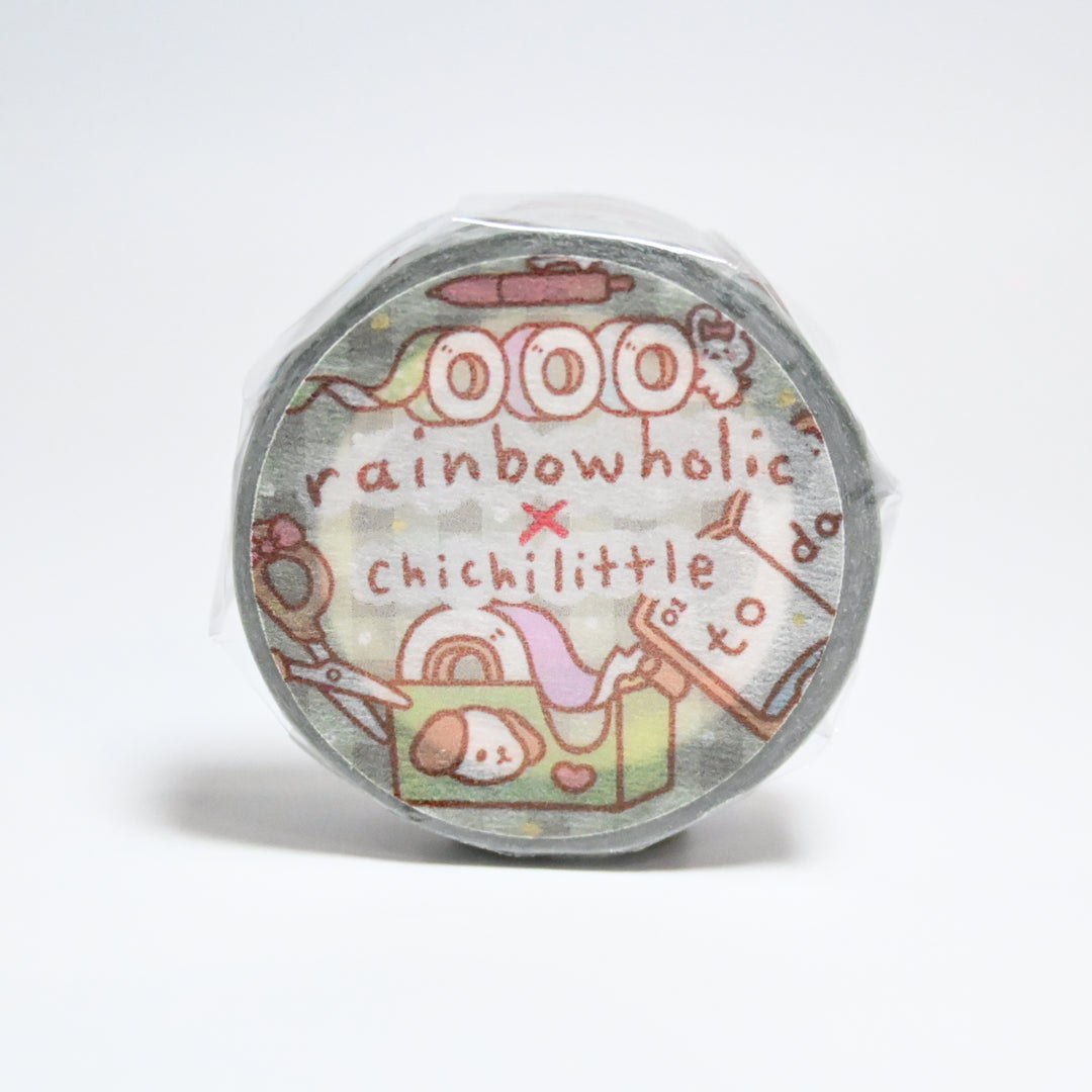 (MTSP004) Original Rainbowholic x chichilittle Journaling Time Washi Tape
