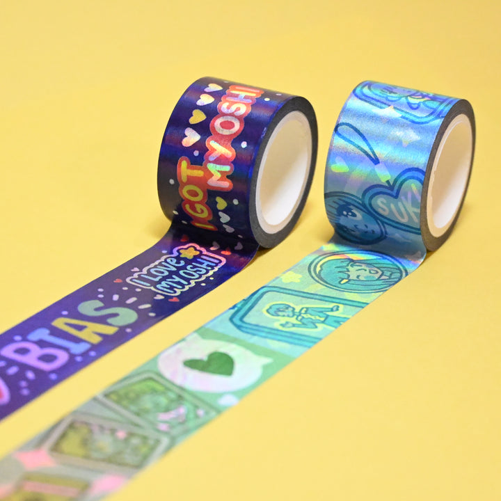 Original Rainbowholic Oshikatsu Tape and Pouch Set