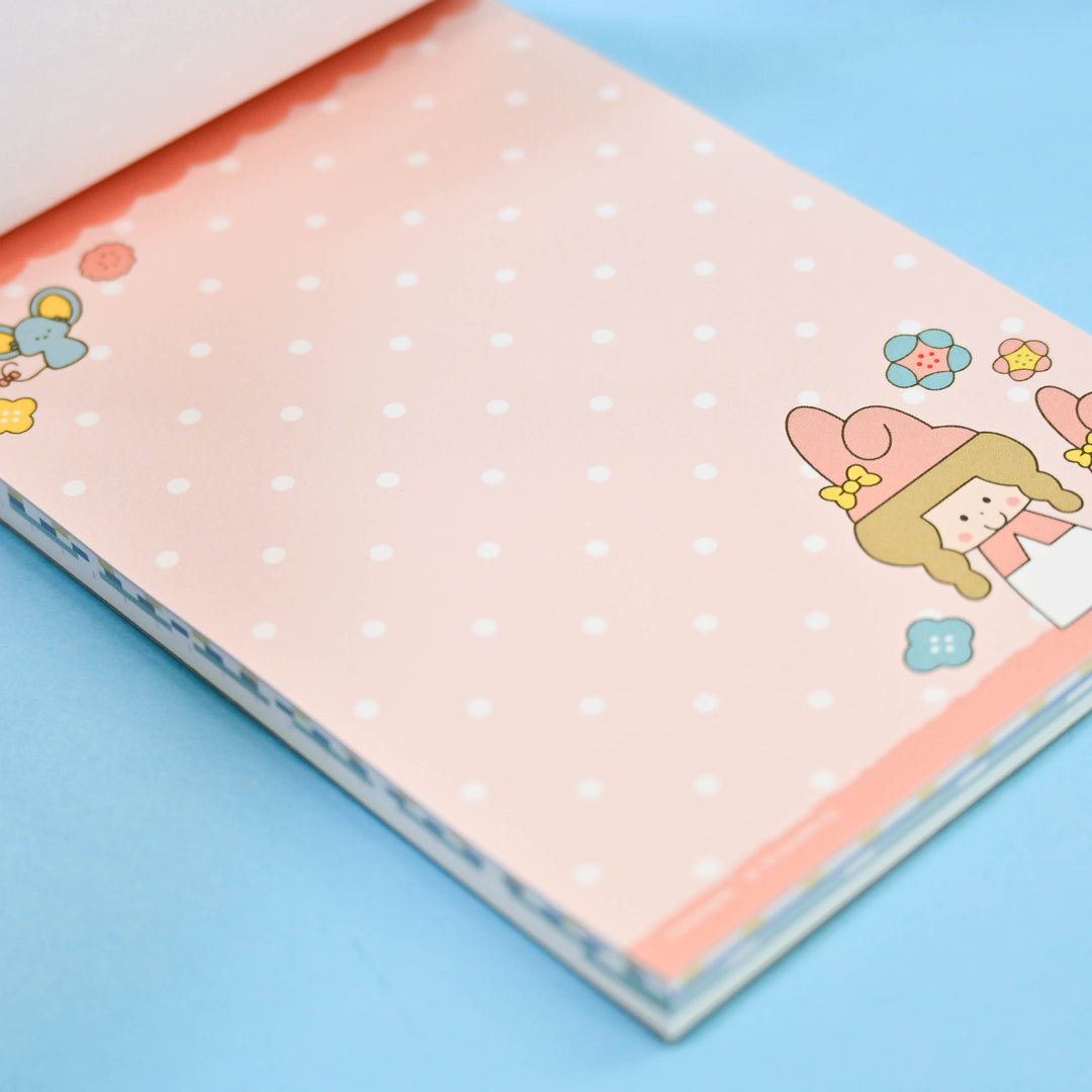 mizutama x Sanrio Memo Pad Blue