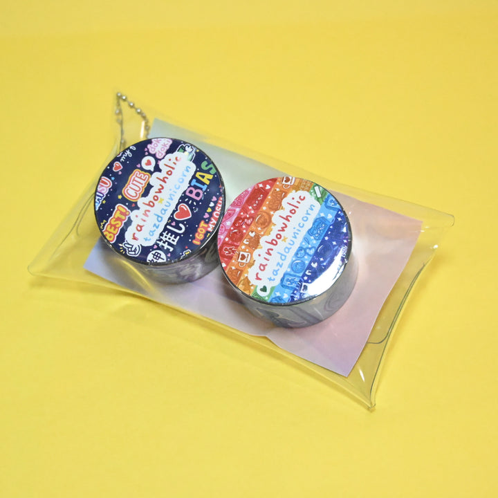 Original Rainbowholic Oshikatsu Tape and Pouch Set