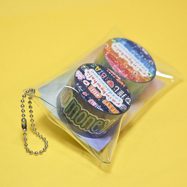 Original Rainbowholic Oshikatsu Tape and Pouch Set