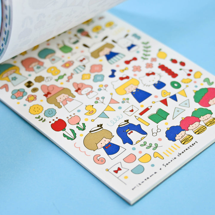 mizutama x Sanrio Memo Pad Blue